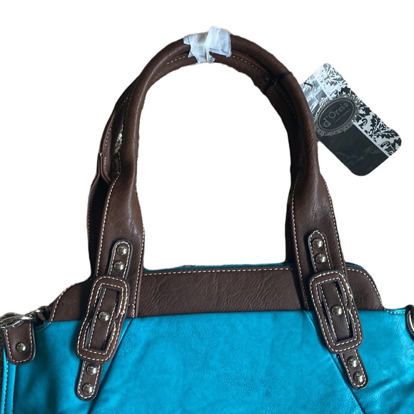 NWT Turquoise Satchel - Picture 4 of 12